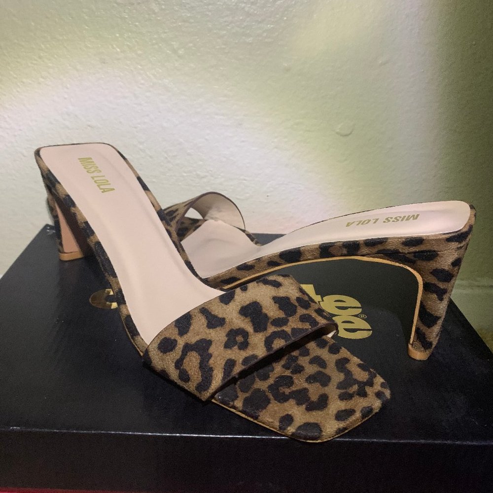 Animal Print Low Heel